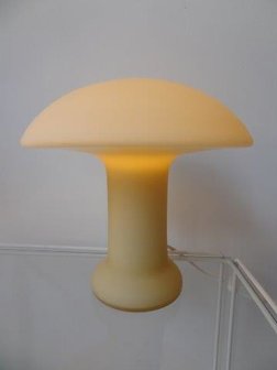 Von Hulstaedt Mushroom tafellamp 1970&#039;s / GERESERVEERD