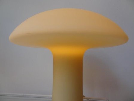 Von Hulstaedt Mushroom tafellamp 1970&#039;s / GERESERVEERD