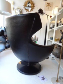 Pierre Guariche lounge swivel chair &#039;Jupiter&#039; by Meurop design, Belgi&euml; 1960