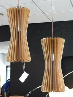 Yphix plywood hanglamp