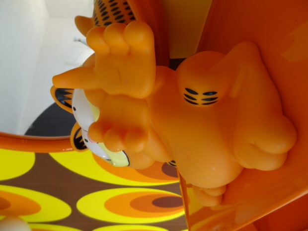 Big Garfield Phone Holder, Rare