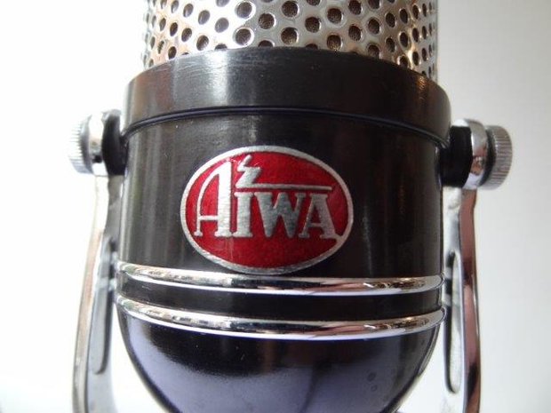 AIWA M18 Crystal microfoon - diexvintagedesign AIWA M18 Crystal microfoon - diexvintagedesign